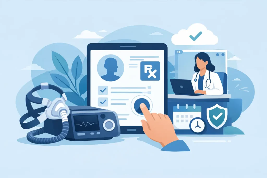 Online CPAP Prescription Renewal Made Simple