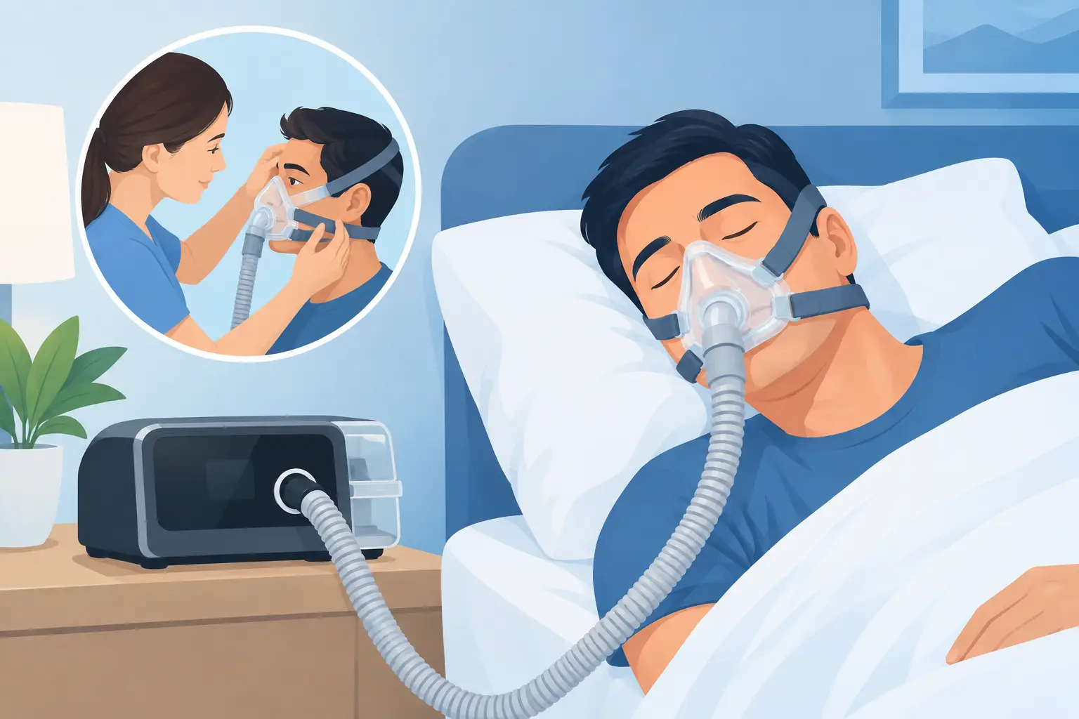 CPAP Mask Fitting for Comfortable Sleep