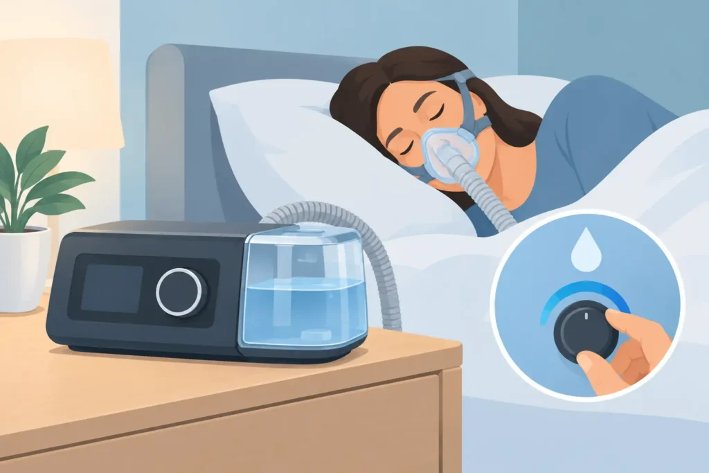 How to Adjust CPAP Humidity Settings for Comfort